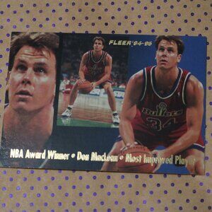 Don MacLean #2 of 4 Basketball Card
